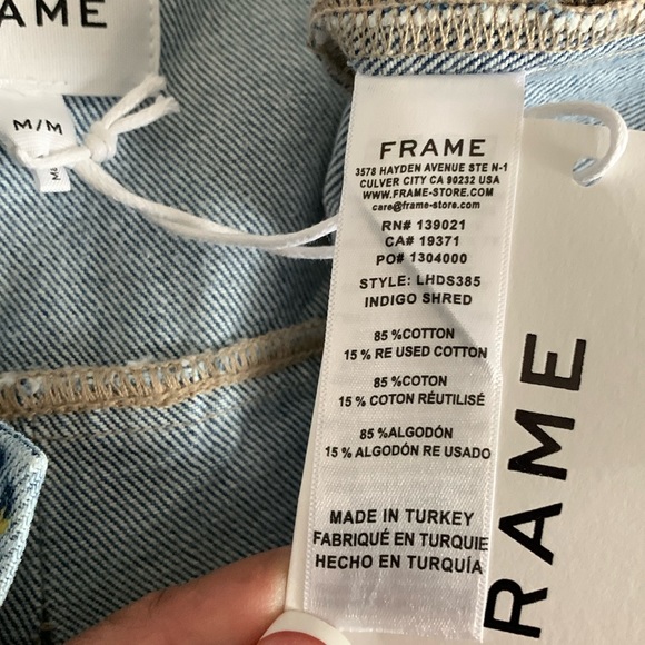 Frame Men’s denim shirt jacket - Picture 2 of 16